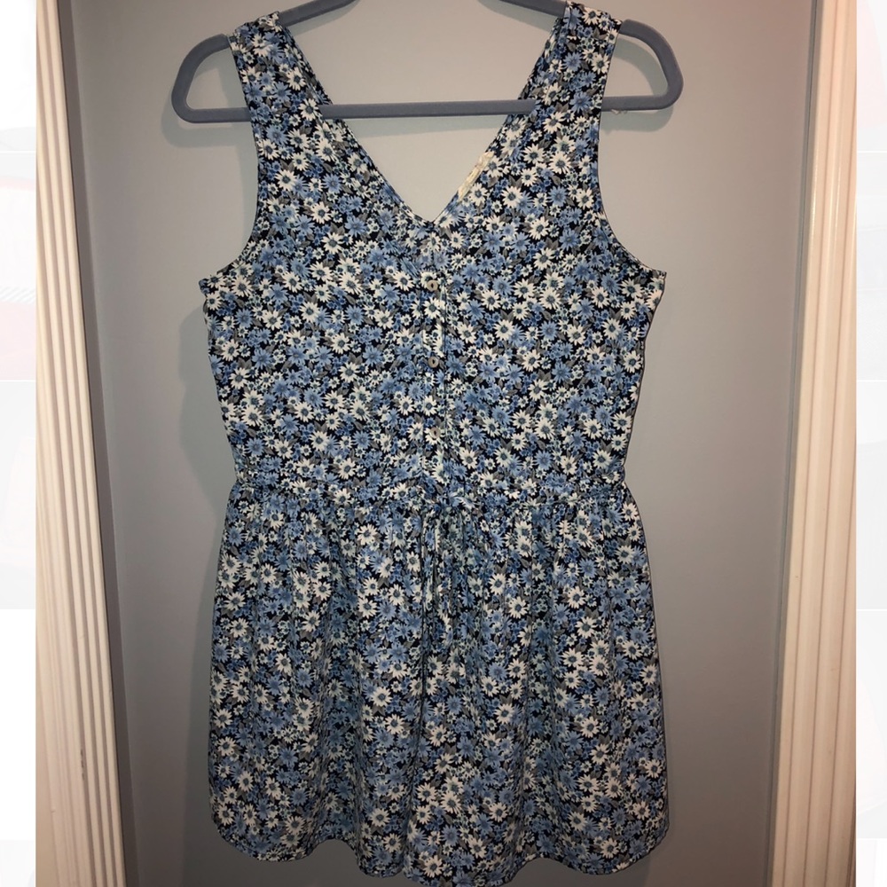 Illa Illa blue floral romper